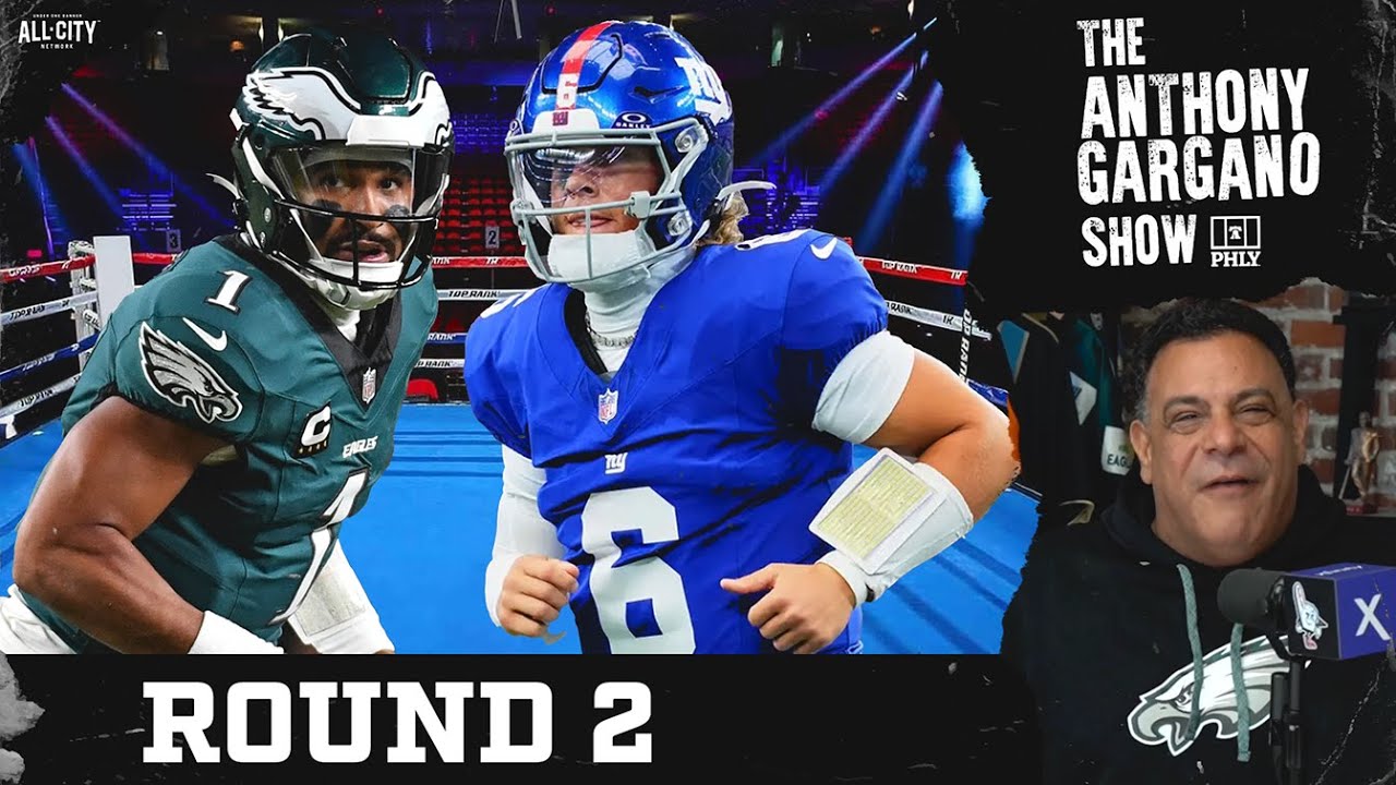 Eagles vs Giants Round 2: Pass More? Is AJ Brown Playing? | Sixers, World Series, Union Playoffs!