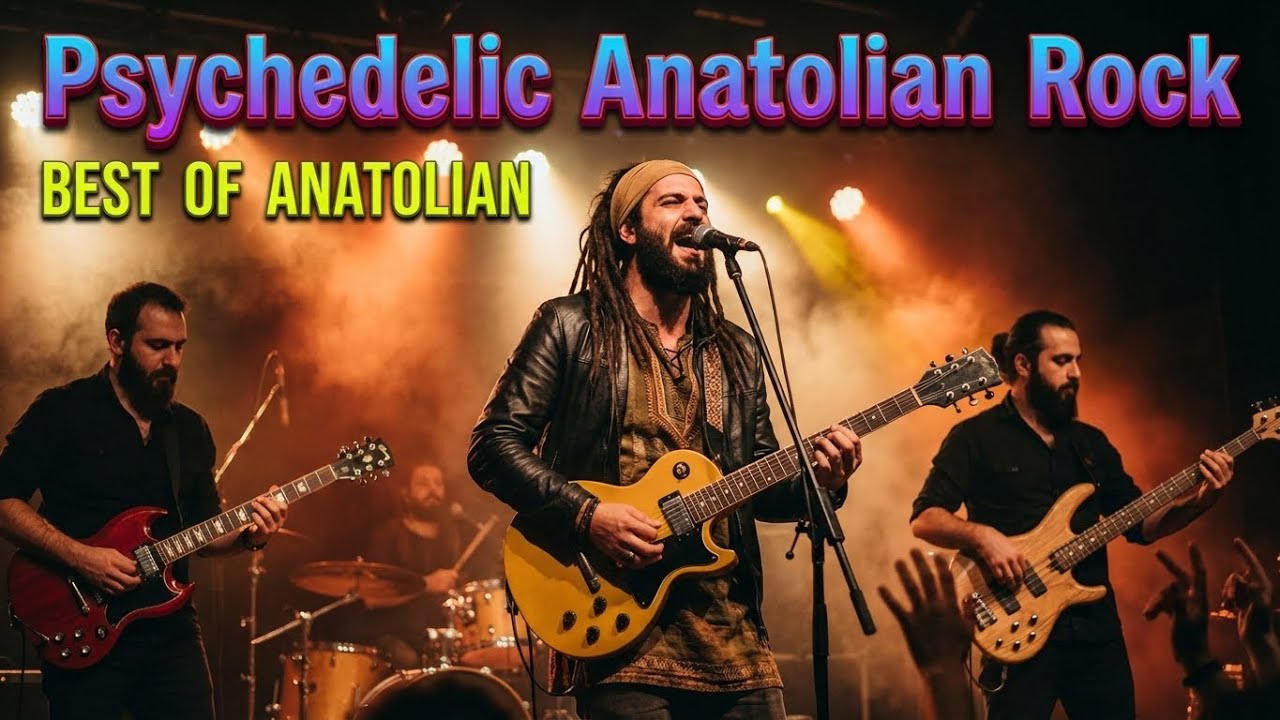 Best of Anatolian Rock Covers 🎸 Psychedelic Turkish Folk Full Album Playlist