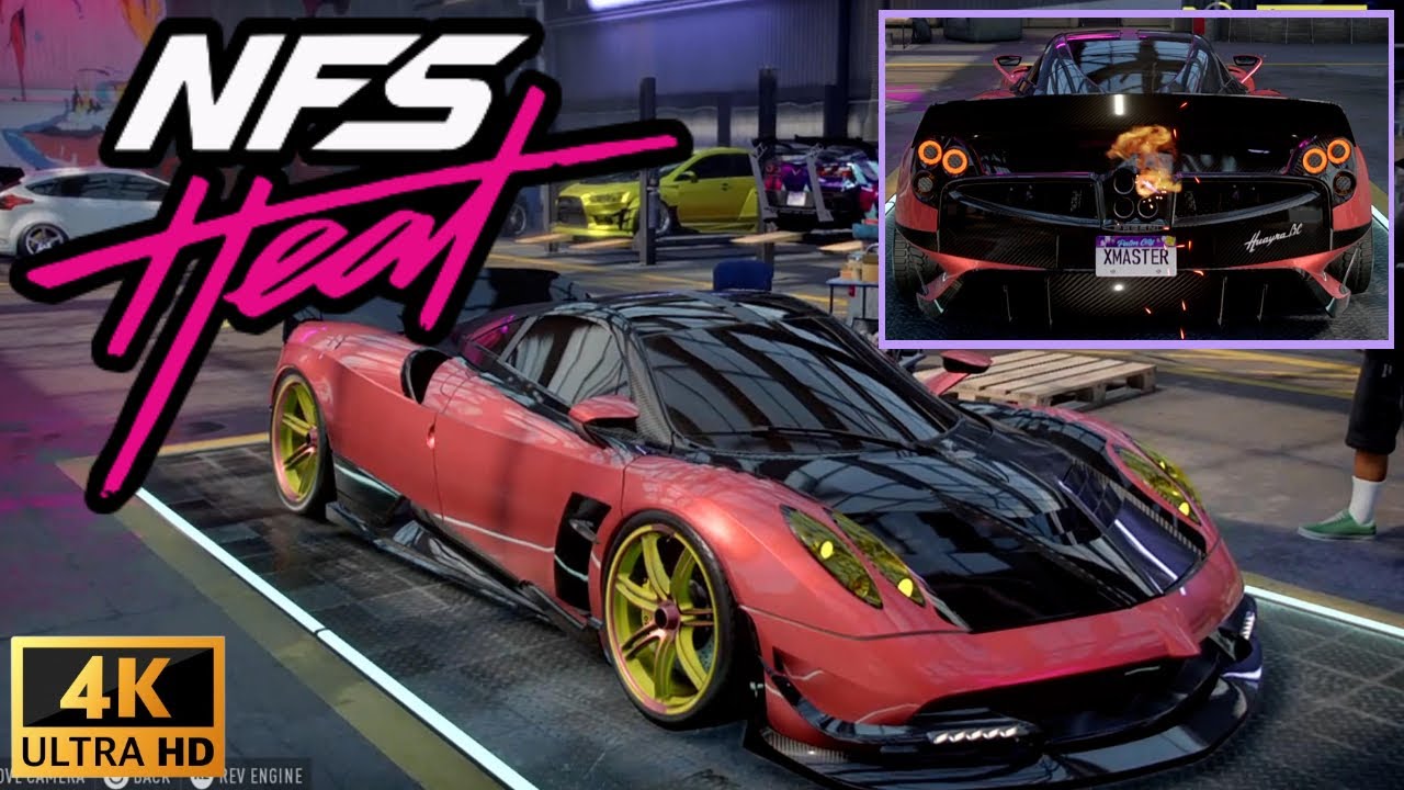 Pagani Huayra BC 2017 - 4K Ultra HD - TRANSFORMED into the ULTIMATE HYPERCAR🔥  Need For Speed Heat