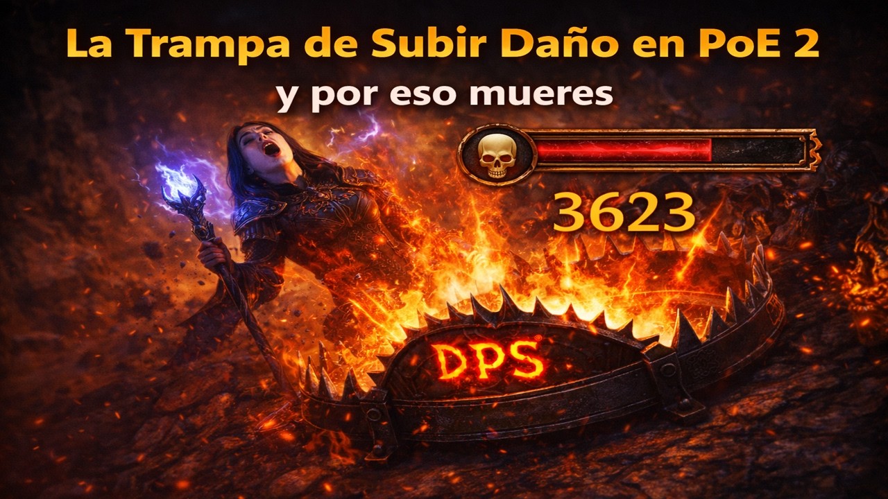 La Trampa de subir daño en PoE 2 (y por eso mueres)