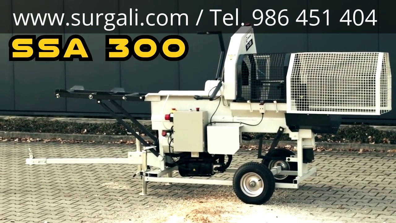 Procesadora de Leña SSA 300 - www.surgali.com