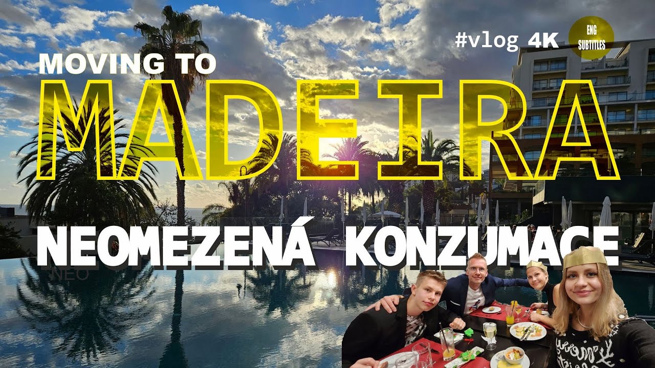 MADEIRA stěhování, opalování a Štědrý večer / Vánoce 2023 vlog