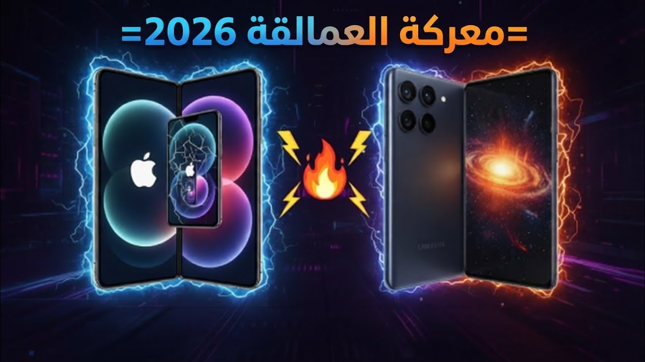 معركة العمالقة 2026: iPhone 18 Pro ضد Galaxy S26 Ultra.. من سيفوز؟ ⚔️⚡️