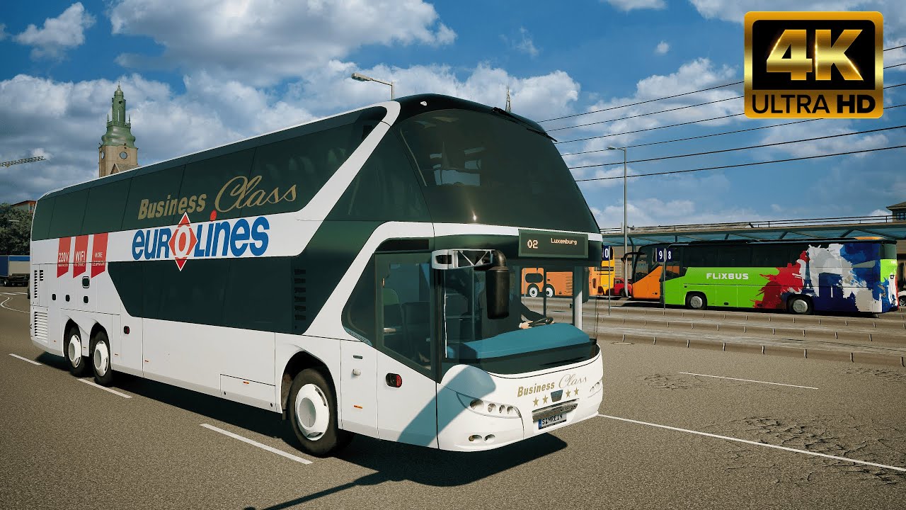 Fernbus Simulator | Neoplan Skyliner | GAMEPLAY | 4K Ultra HD !