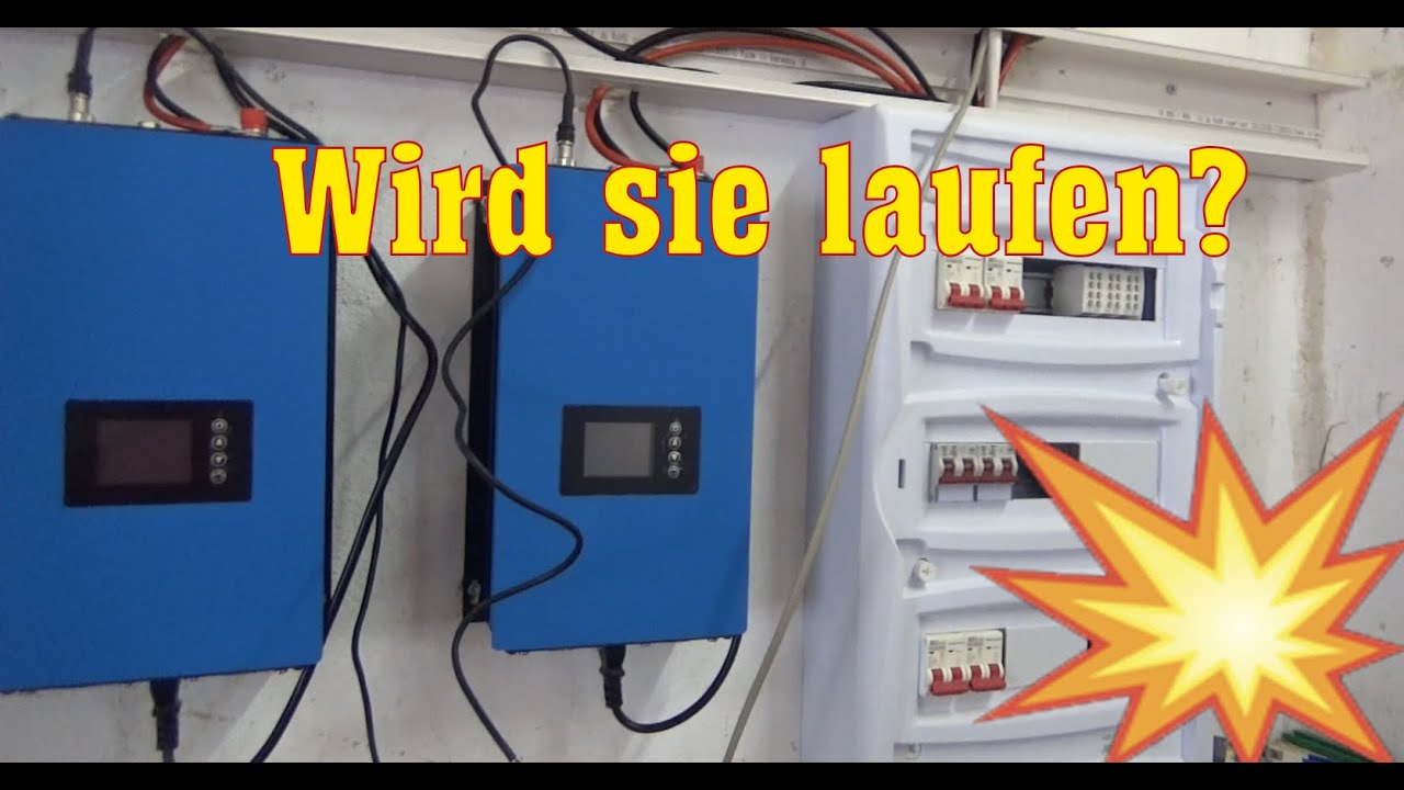 PV Anlage zum 1. mal starten