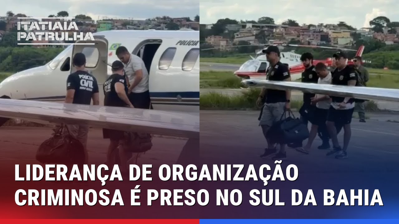 LIDERANÇA DE ORGANIZAÇÃO CRIMINOSA É PRESO NO SUL DA BAHIA