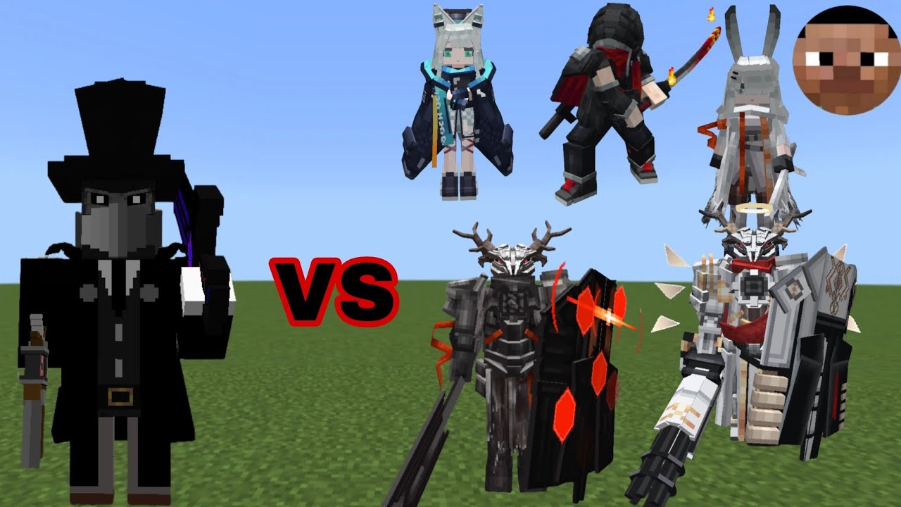 Headhunter vs Gathering Torches Bosses  | Minecraft Java | Mob Battle