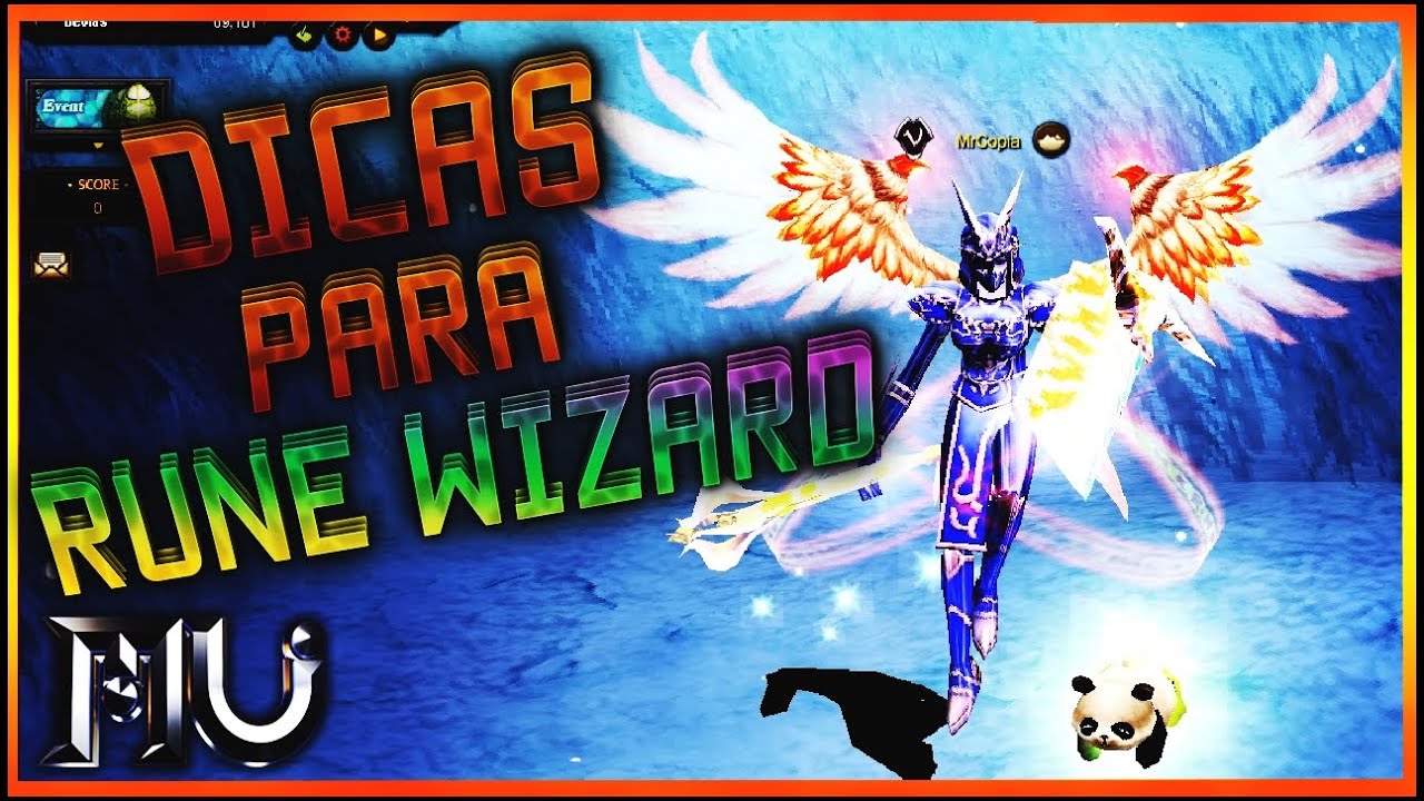 MEGAMU DICAS - COMEÇANDO BEM COM A RUNE WIZARD