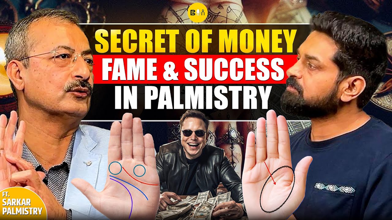 Read Your Own Palm : 5 Secret Lines Of Success, Money & Marriage Ft. @sarkarpalmistry2112 II Be You