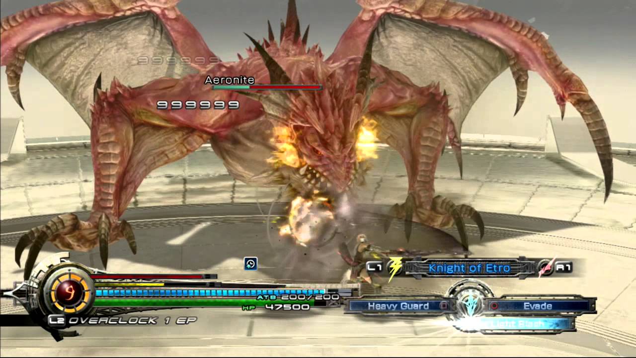 Lightning Returns: Final Fantasy XIII - Aeronite in 6 seconds
