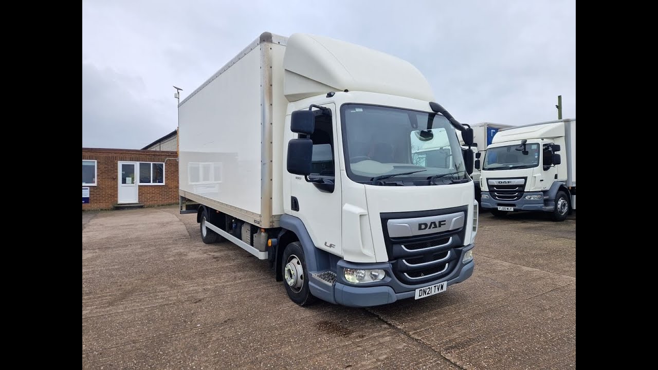 Daf LF 180, 2021, 20ft Box Body Truck, 7.5 Ton, 302000 Kms, Euro 6