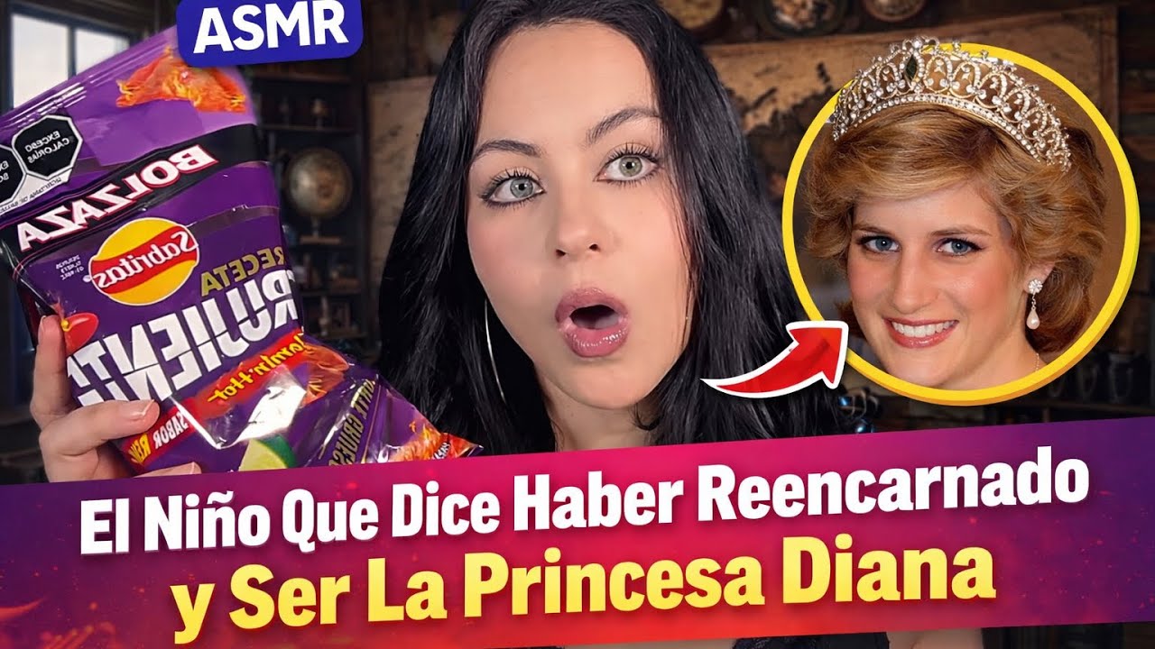 Asmr Comiendo Sabritas Picosas 🌶️🔥 | El niño que dice ser Lady Di 