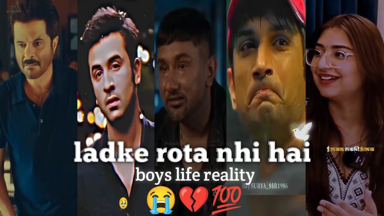 Ladke rota nhi hai 🥺 boys life reality hai bhai 💯 viral video mood off shayari video boy is life 💔