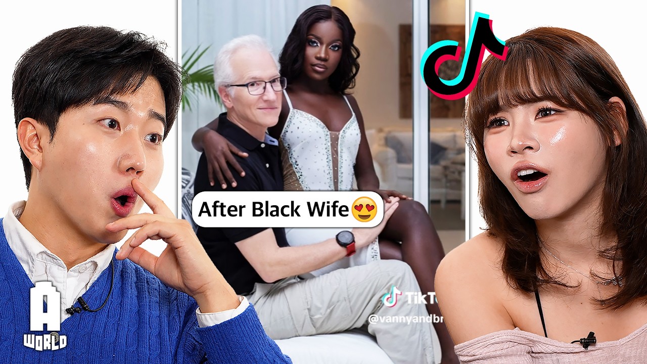 Koreans react to Black Girl Effect TikToks!