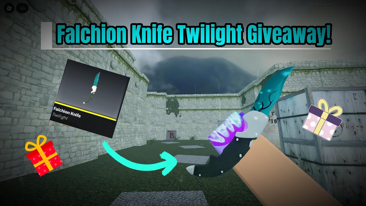 FREE Falchion Twilight Knife GIVEAWAY! - Counter Blox (ROBLOX)
