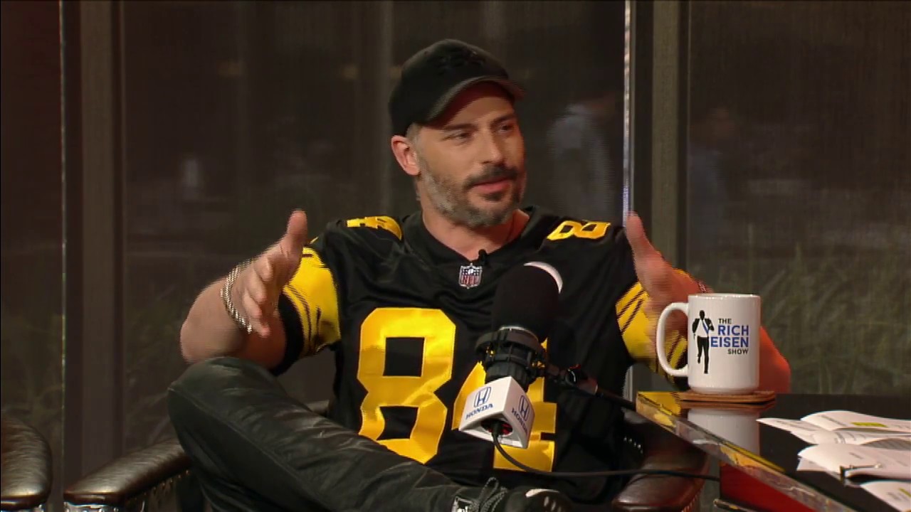 Actor Joe Manganiello on Primanti Bros. Sandwiches & Sofia Vergara in Steelers Gear - 12/5/16