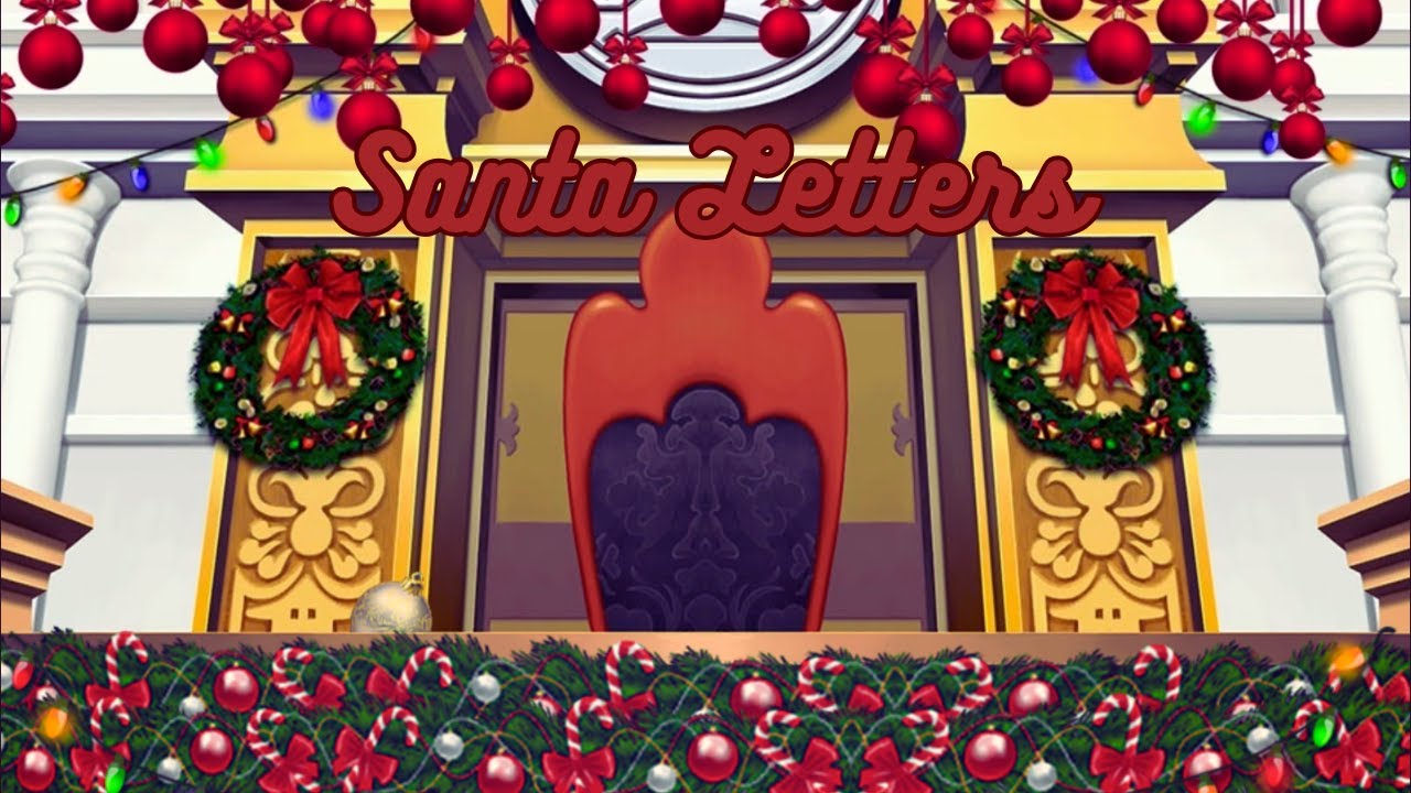 Ace Attorney Characters write Santa letters