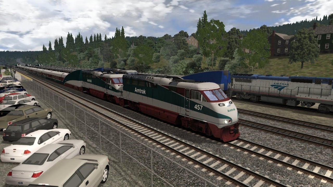 Train Simulator 2016 HD: Amtrak Cascades Talgo Set (F59PHI & F40PH NPCU) Test & Review 6/17/16