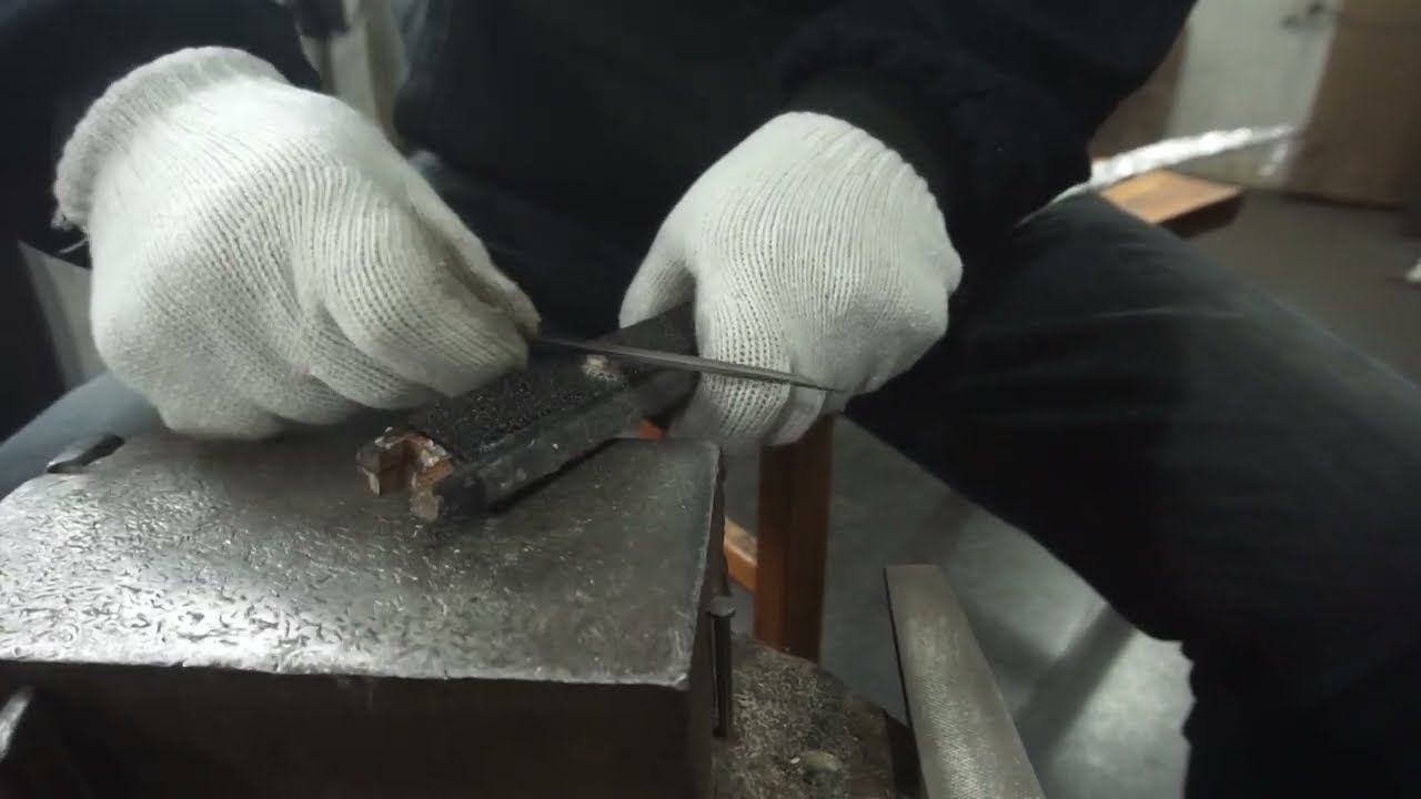 How a sword is assembled in Ryansword factory