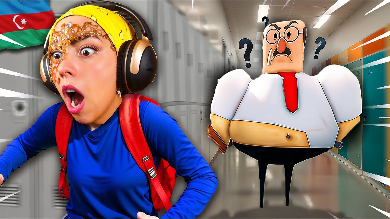 😲🚨MƏKTƏB BAŞLADII 👀MÜƏLLİM MƏNİ TUTACAQ ? | Roblox Obby