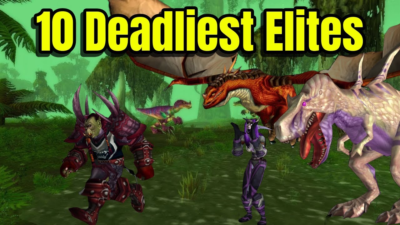 10 Deadliest Roaming ELITES in HARDCORE Classic WoW