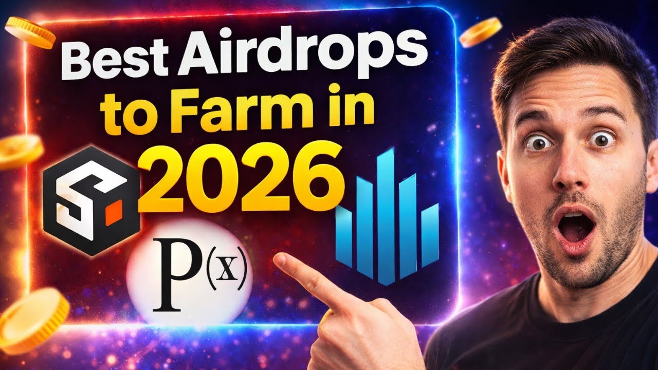 New Airdrops 2026 | Top 5 Best Airdrops | New Crypto Airdrop You Must Farm Right Now