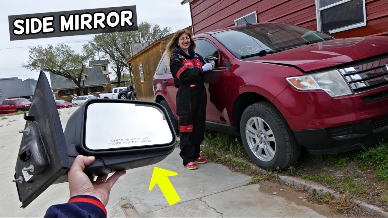FORD EDGE SIDE VIEW MIRROR REPLACEMENT REMOVAL