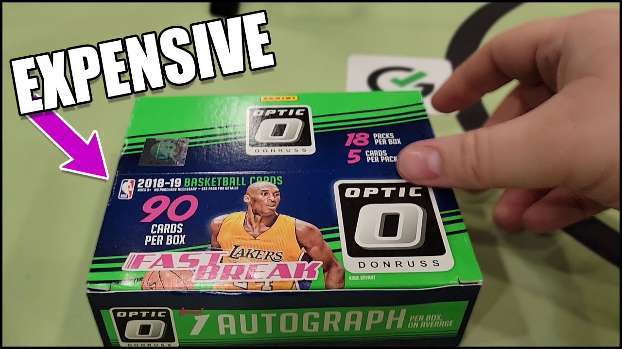 Opening EXPENSIVE 2018-19 Donruss Optic Fast Break
