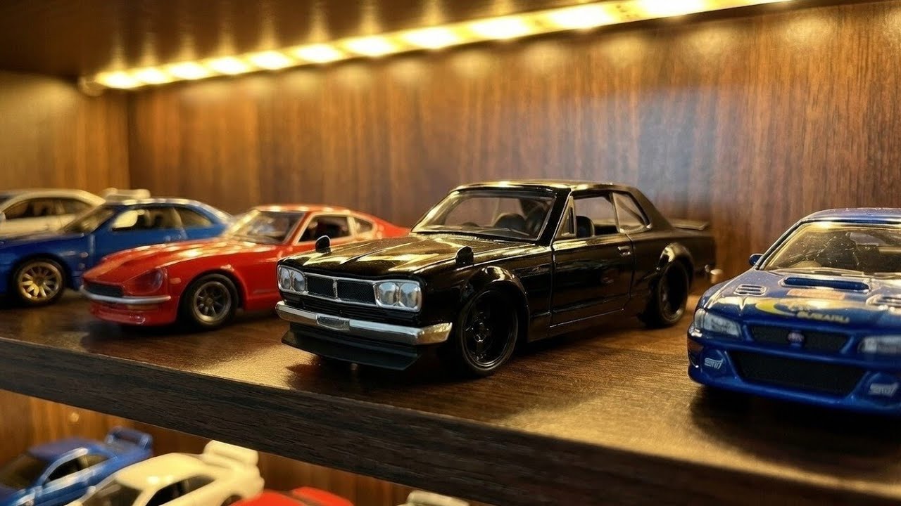 ASMR Most Popular Toy Cars / some lots of colorful luxury vehicles / unpacking nissan skyline drive