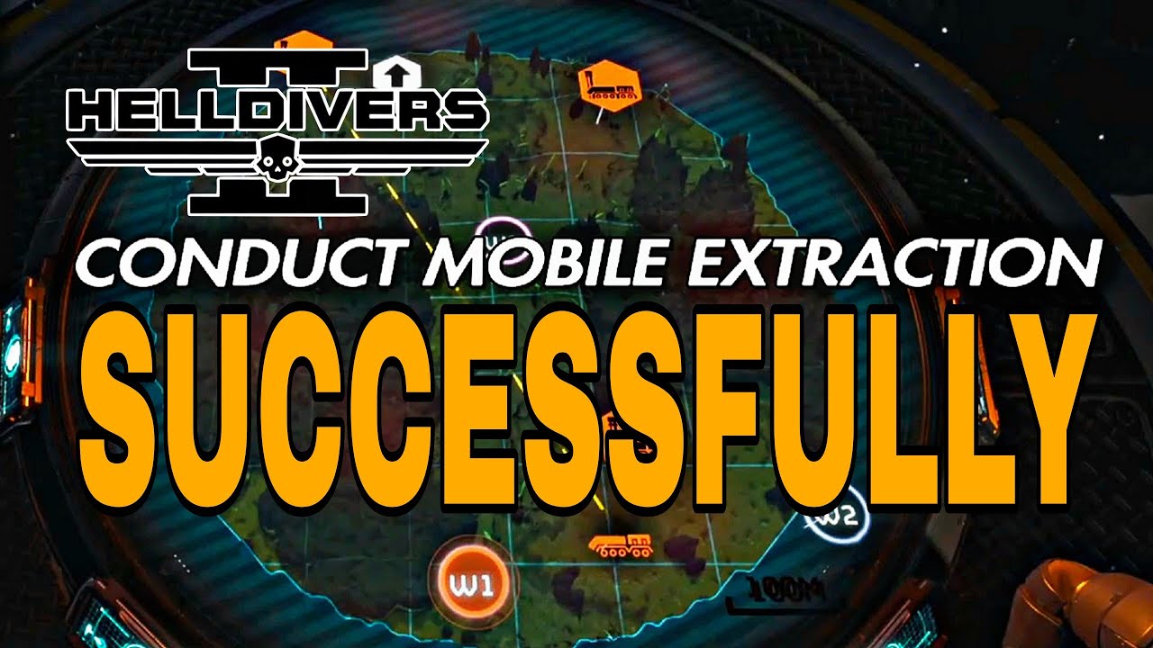 HOW TO CONDUCT MOBILE EXTRACTION SUCCESSFULLY HELLDIVERS 
