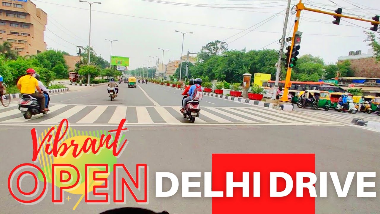 Delhi City Tour By Road |Open & Green | Lajpat Nagar, Delhi ZOO, ITO, Pragati Maidan & Hotels