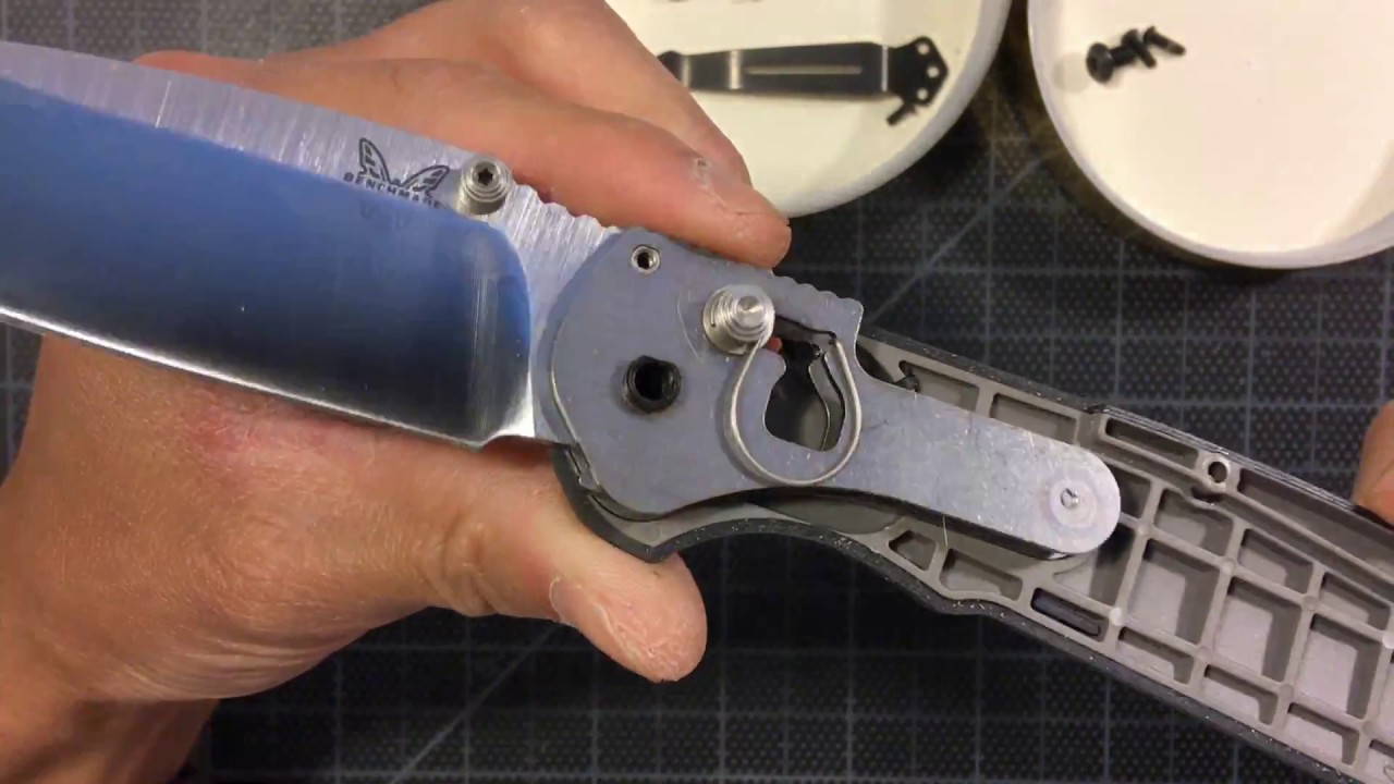 Benchmade 560 Freek disassembly (near Fail)
