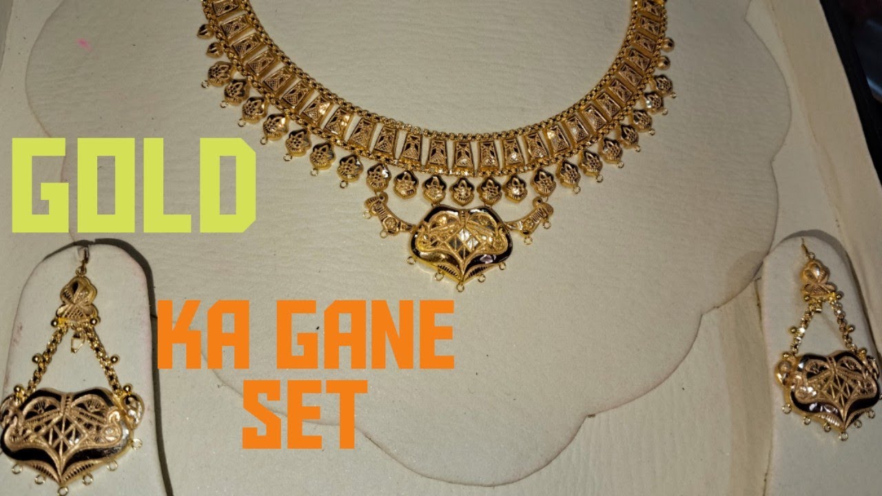 Gold ka Gani set 12.500 21k 👑👑👑