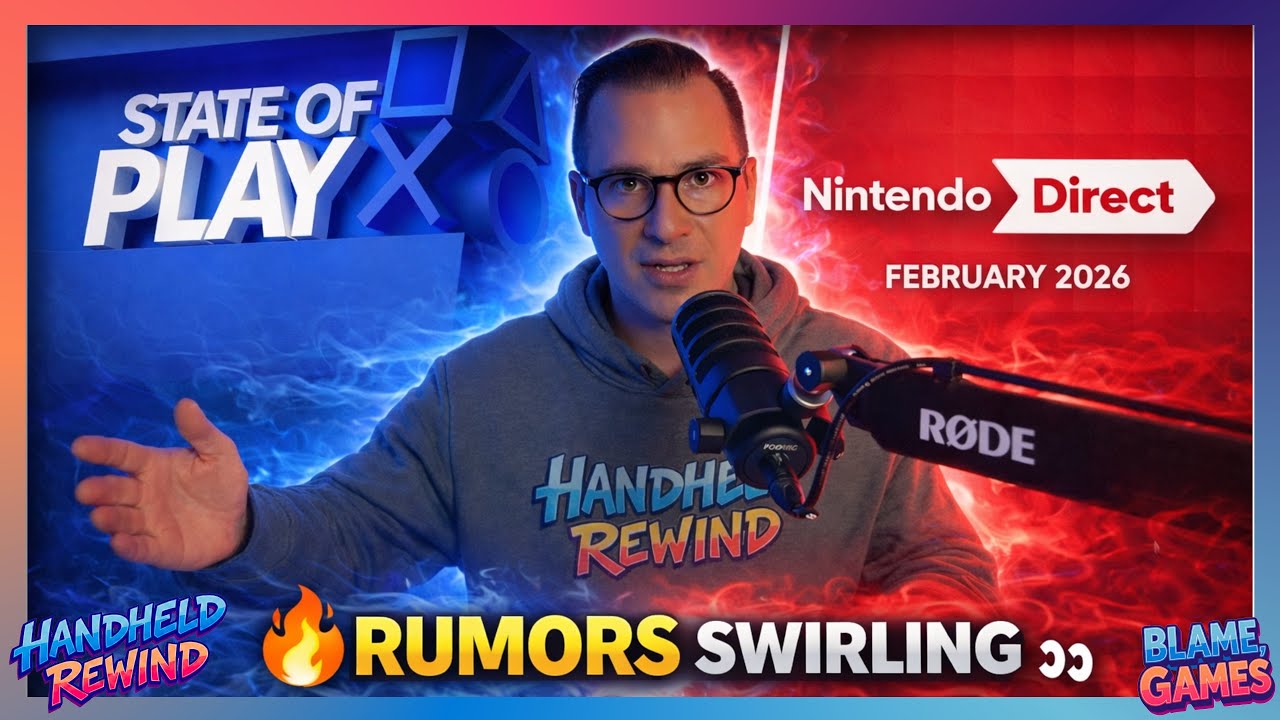 PlayStation & Nintendo Rumors + Huge Handheld Gaming Updates - Handheld Rewind Ep 5