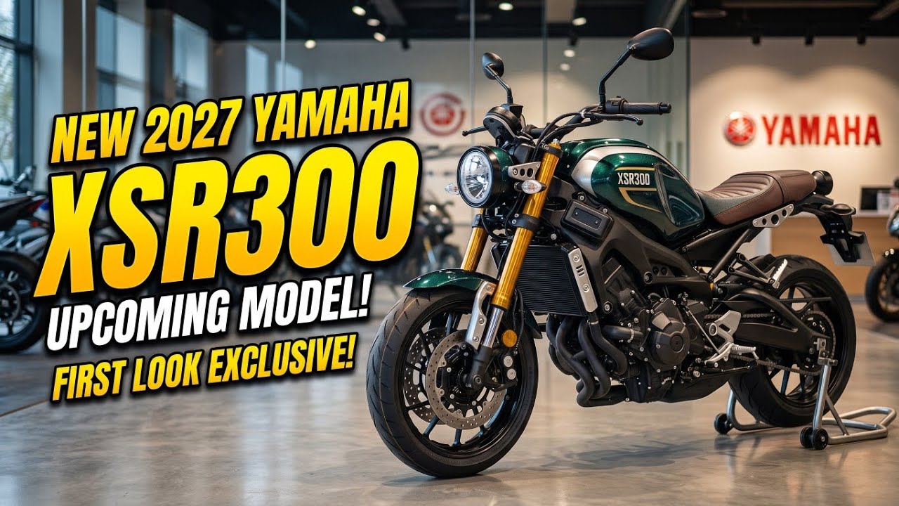 НОВЫЙ Yamaha XSR300 2027 ГОДА &mdash; БУДУЩАЯ МОДЕЛЬ: неоретро-байк, который мы так ждали!🔥‼️