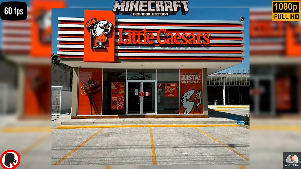 Little Caesar Solidaridad Hecha En Minecraft, Irapuato,Gto|EmmanuelBlocks