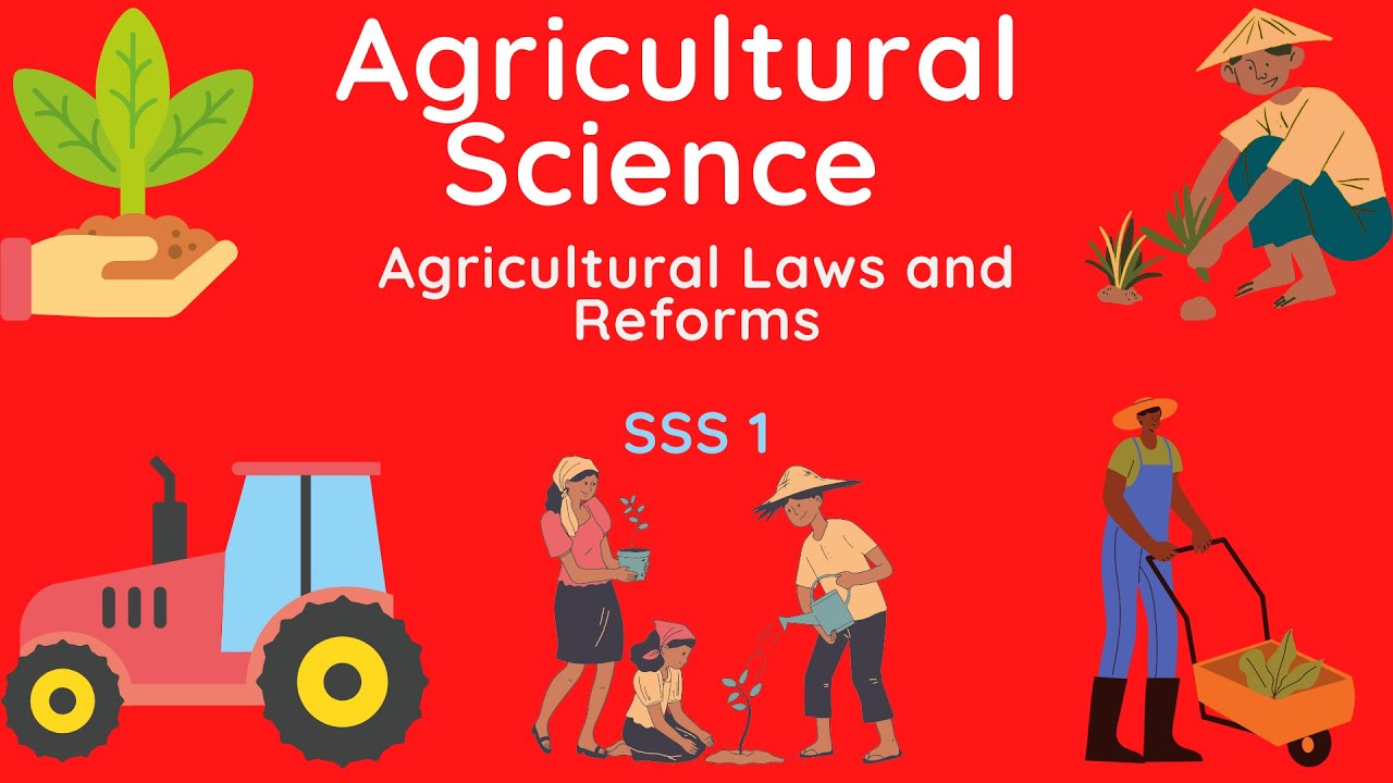 06 - Agricultural Science | S.S.S.1 | Agricultural Laws and Reforms