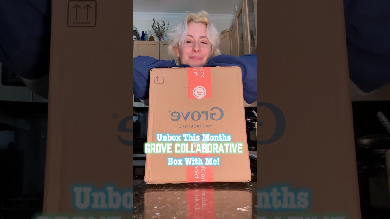 I 💚 Grove Co. #grovecollaborative #unboxing #nyc #nyclife #sustainability #yap #unboxwithme #grove
