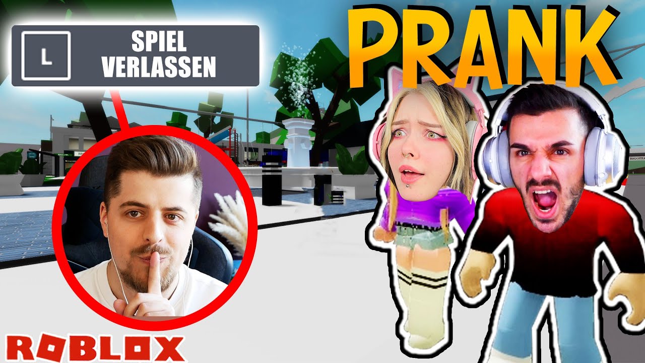 SPIEL VERLASSEN! RENE PRANKT BEI HIDE & SEEK IN BROOKHAVEN! Roblox Deutsch