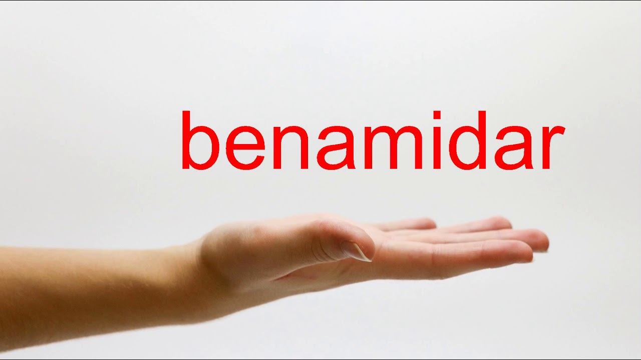 How to Pronounce benamidar - American English