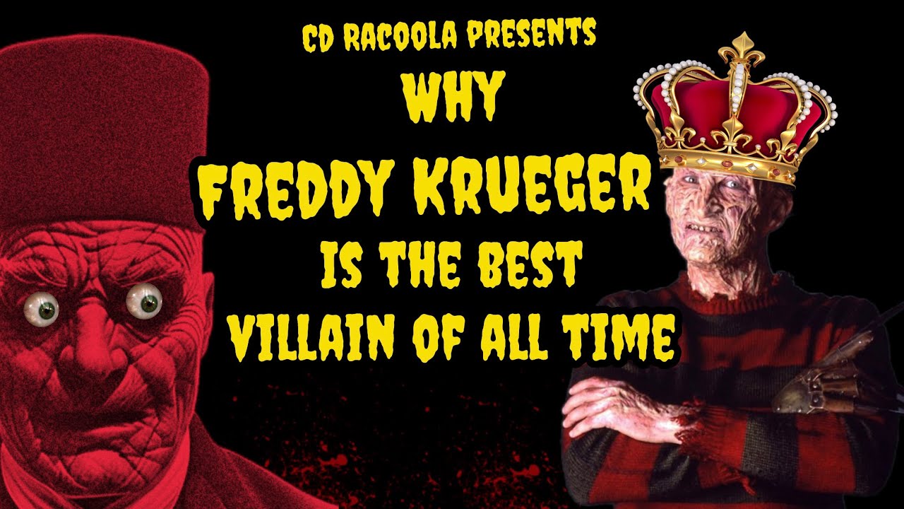Why Freddy Krueger is the best Villain of all time @cdracoolashow 