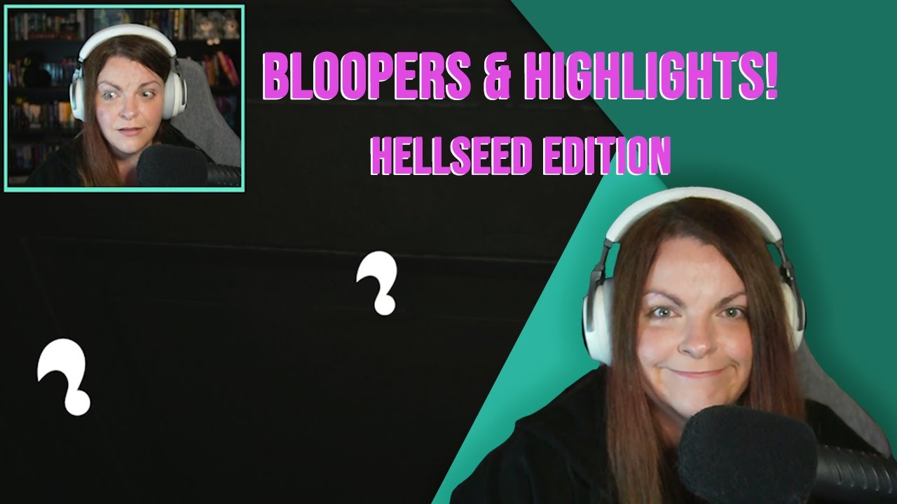 Playing horror games can be funny // Bloopers & Highlights // HELLSEED