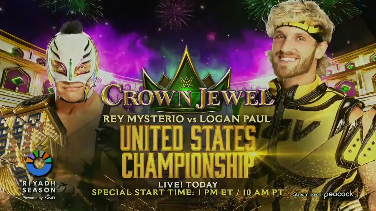 WWE Crown Jewel 2023 Match Card