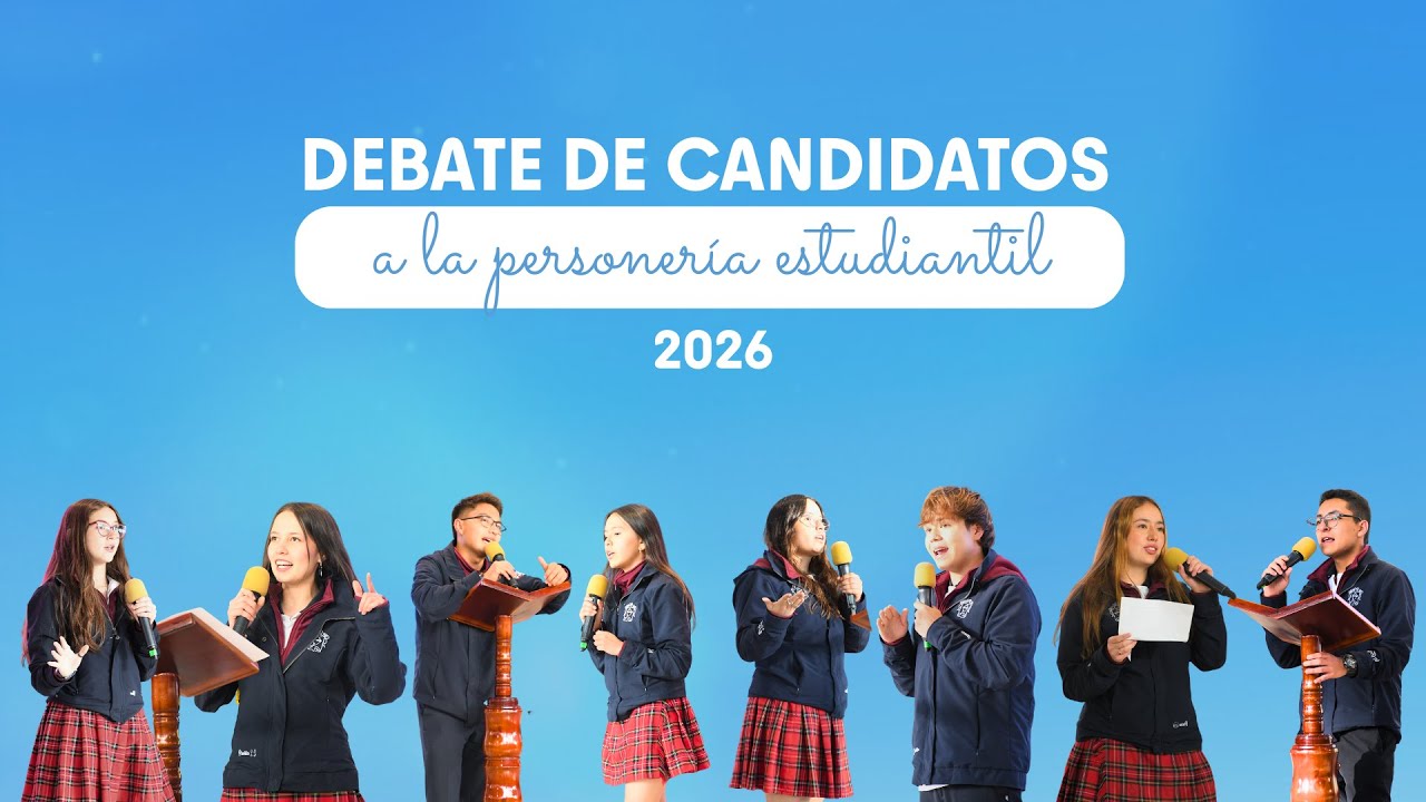 DEBATE DE CANDIDATOS  A PERSONERO ESTUDIANTIL CORAZONISTA 2026