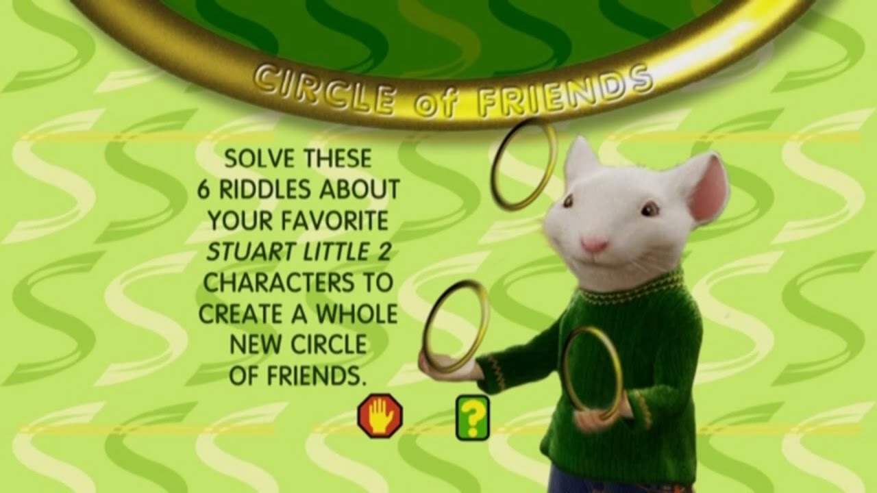 Stuart Little 2 - Set Top Trivia - Circle Of Friends