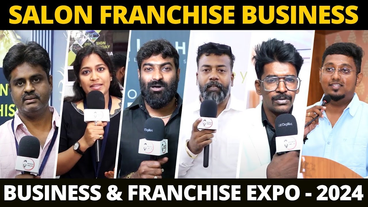Saloon Franchise தொழில் வாய்ப்புகள் | Business Expo 2024 | Best Saloon Franchise Brands