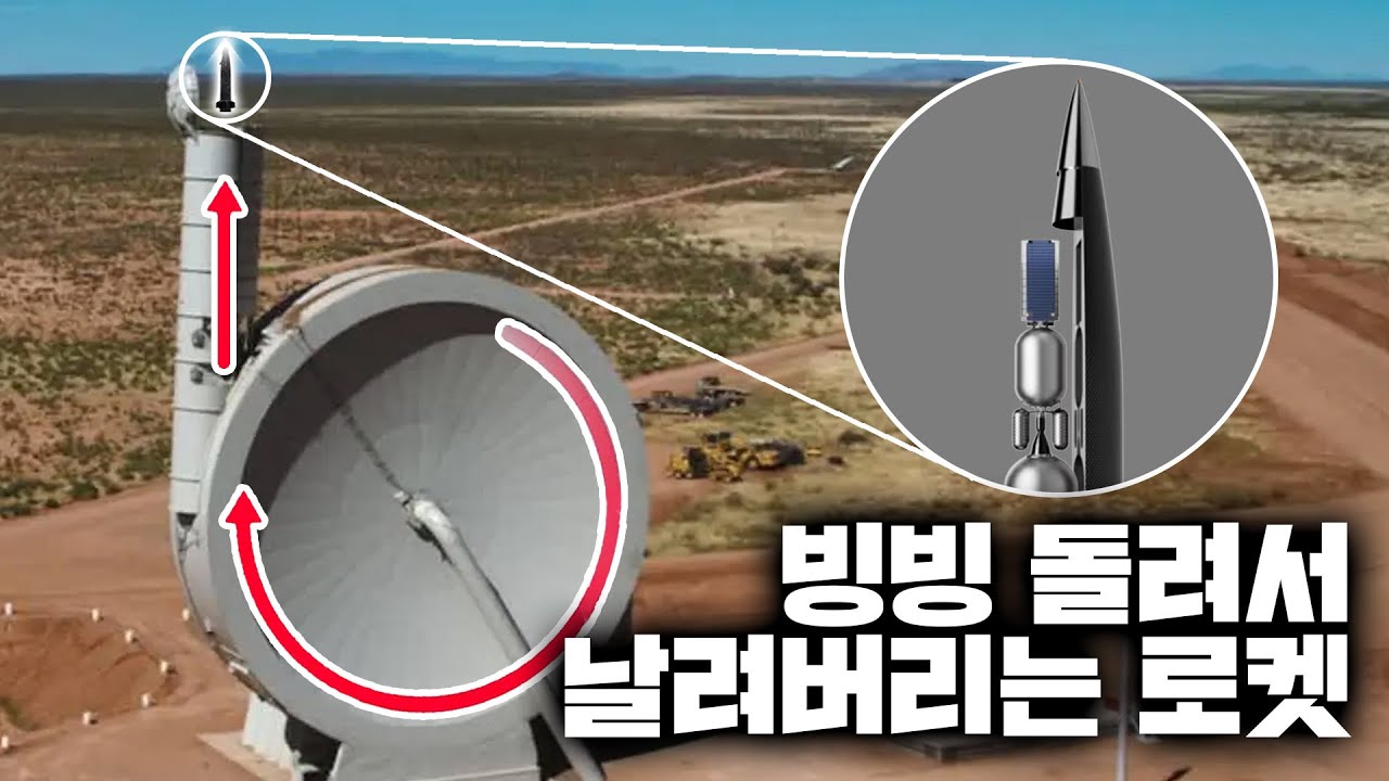 원심력만으로 로켓을 어디까지 쏘아올릴 수 있을까? (직접 도전해봤습니다)