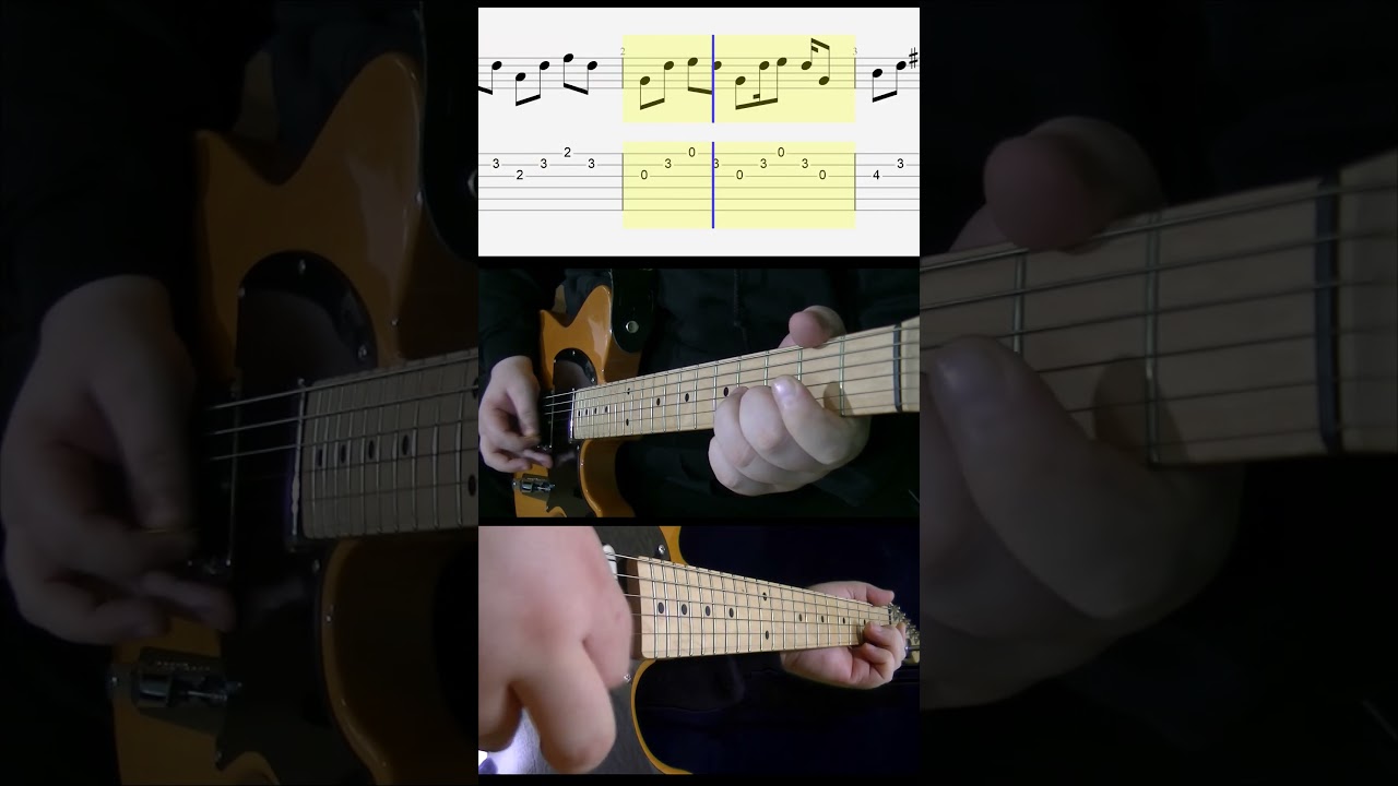 Guitar Tab Sunday Bloody Sunday by U2 #guitarriffs #guitar #guitartabs #U2 #theedge  #music #howto