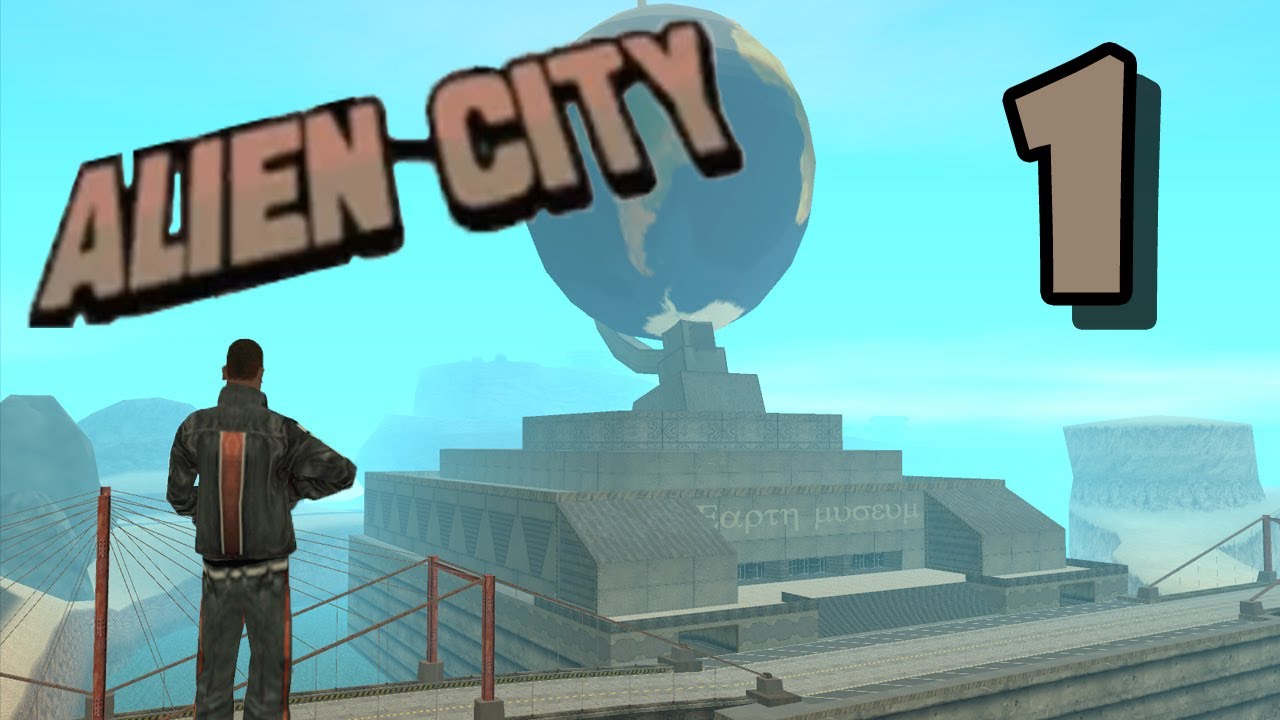 Zagrajmy w.. GTA Alien City ( Anderius ) #1 - Killer Test * Pierwsza krew