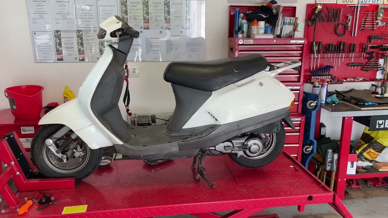 HONDA YUPY NH90-MECÁNICA-MONTAJE FINAL